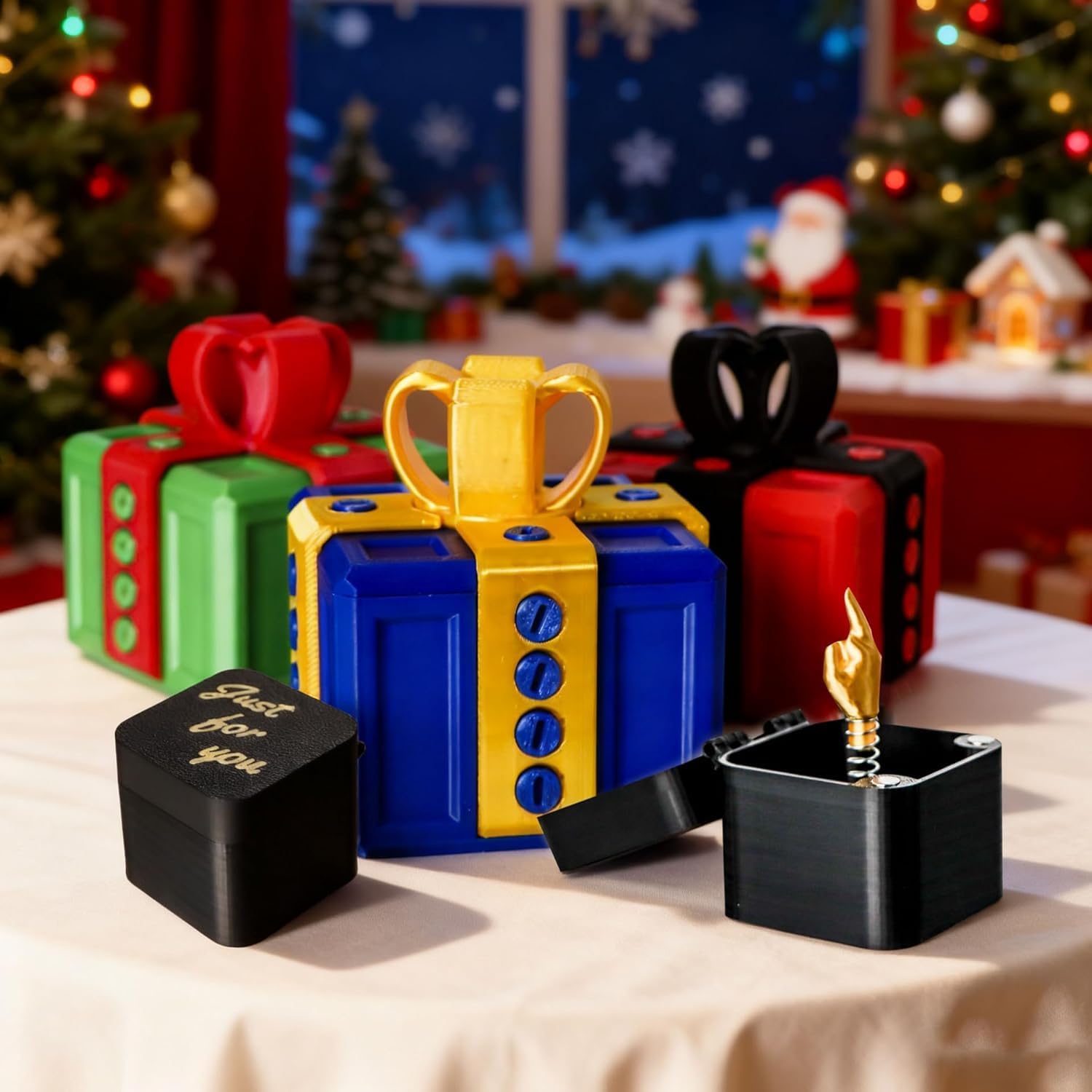 The Annoying Present with Middle Finger